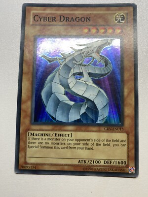 Yugioh Cyber Dragon Super Rare Unlimited CRV-EN015 HP-image