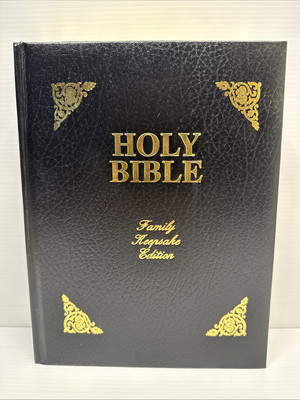 KJV Thompson Chain Ref. Bible 5th Improved Family Keepsake Wide Margin 1st Ed-image