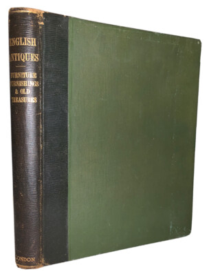 1909, 1st, OLD FURNITURE STYLES IN ENGLAND & STYLE SCHEMES, ANTIQUE FURNITURE-image