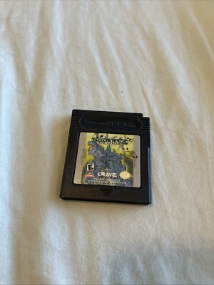 Godzilla The Series (Nintendo Game Boy Color, 1999) Authentic Cartridge Only-image