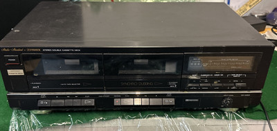 FISHER CR-W912 Stereo Double Cassette Tape Deck Studio Standard Parts Only-image