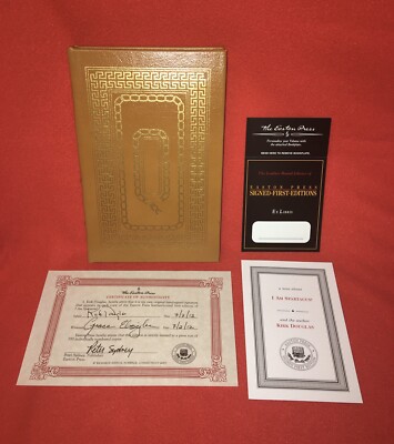“Signed” I AM SPARTACUS- Kurt Douglas 1st Edition - No. 234 Of 700 - NEW-image