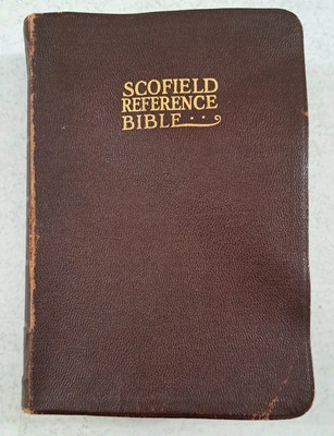 Scofield Reference Bible-Holy Bible Oxford 1917 Edition Indexed-image