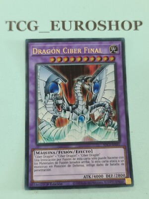 CYBER END DRAGON▪︎YUGIOH▪︎SDCS▪︎SPANISH▪︎ULTRA RARE▪︎1st ED▪︎2021▪︎NM #2846-image