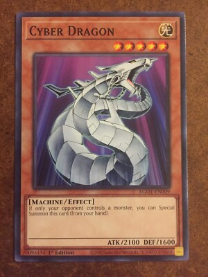 Cyber Dragon EGO1-EN009 Yugioh Trading Card-image