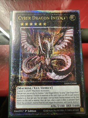 Cyber Dragon Infinity (QCSR) RA04-EN068 Quarter Century Stampede 1st Edition-image