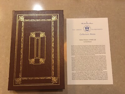 Easton Press Herbert Hoover A Public Life Library of the Presidents-image