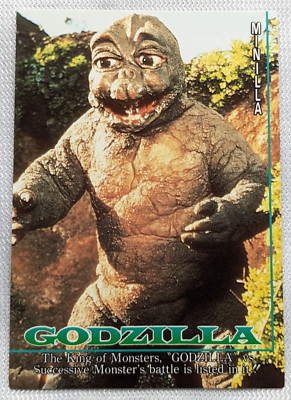 Minya Minilla Godzilla Amada 1995 No.27 Toho Japanese Retro Card-image