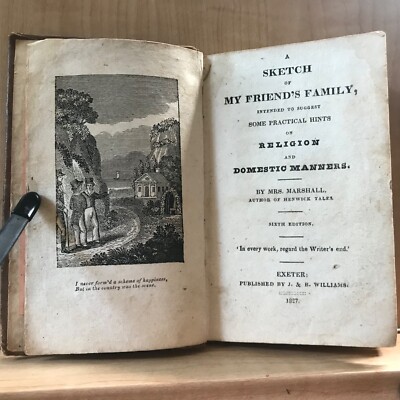 1827 A Sketch of My Friend’s Family, Practical Hints on Religion and Manners-image
