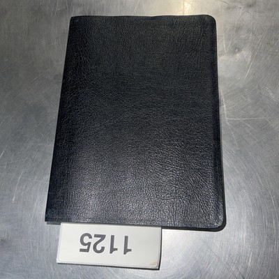 NASB MACARTHUR STUDY BIBLE Updated Edition Black Genuine Leather-image