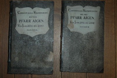 Currenda Of The Diocese Of St. Pölten. Volumes 1824 To 1835, Collected And Bound-image