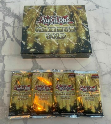 Yugioh Maximum Gold 1st Edition, Fresh NM Singles, Mago-en, Card Set, Free Cards-image