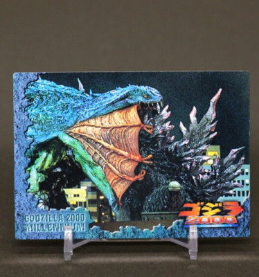 Godzilla 2000 Card Vintage Toho Movies limited Japanese #01-image