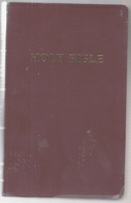 HOLY BIBLE KJV, REFERENCE EDITION, CONCORDANCE, RED  LETTER, FAUX LEATHER 2016-image