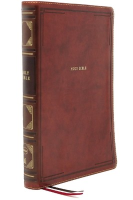 Thomas Nelson NKJV, Thinline Reference Bible, Leathe (Leather Bound) (UK IMPORT)-image