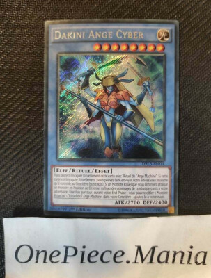 Yugioh! Dakini Cyber Angel DRL3-FR014 Secret Rare 1st Edition-image