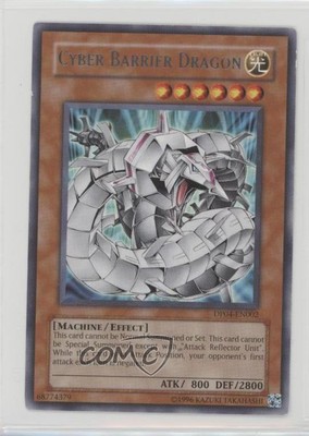 Cyber Barrier Dragon Unlimited YuGiOh Zane Truesdale Duelist Pack 2007 12ka-image