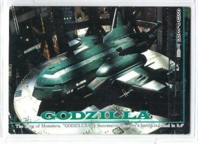 1995 JPP/Amada/Toho Japanese Godzilla #95 Super XIII Trading Card Non-Sports-image