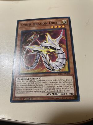 Cyber Dragon Drei - LEDD-ENB03 - Common - 1st Edition-image