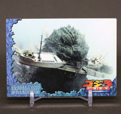 Godzilla 2000 Card Vintage Toho Movies limited Japanese #20-image