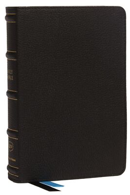 KJV, Compact Bible, Maclaren Series, Genuine Leather, Black, Comfort Pri .. NEW-image