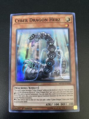 Cyber Dragon Herz MP19-EN086 Super Rare 1st Edition YuGiOh Card-image