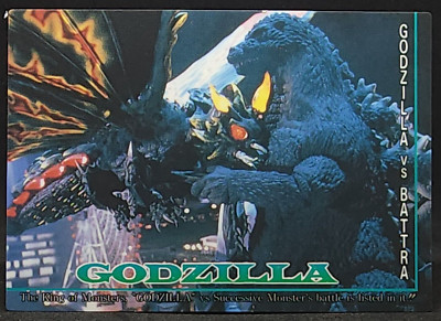 Godzilla VS Battra Card TCG Amada 1995 Made In Japan japanese No.61 F/S-image