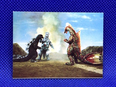 Terror of Mechagodzilla  Mini menko card 2.5 in No.102 TOHO 1970's Japanese F/S-image