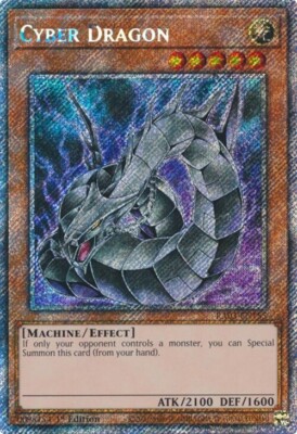 Cyber Dragon (RA03-EN155) - Platinum Secret Rare - 1st Edition NM/ M-image