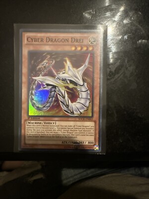 Yu-Gi-Oh! TCG Cyber Dragon Drei Cyber Dragon Revolution SDCR-EN002 1st...-image