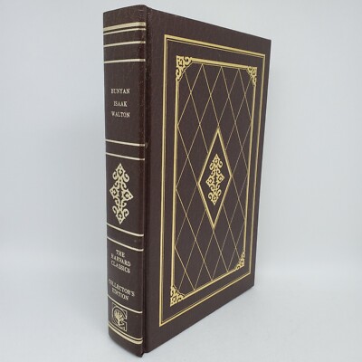 Harvard Classics 1980 Collectors Ed Leather HC Gilded Pages: Bunyan Isaak Walton-image