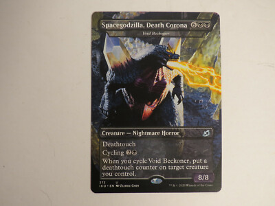 Spacegodzilla, Death Corona Void Beckoner MTG Ikoria Godzilla English NM-image
