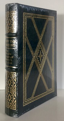 Easton Press Library of the Presidents OFF THE RECORD Harry S Truman Sealed -image