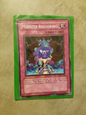 Yugioh Card - Miracle Restoring _ MFC-100 For Dark Magician-image