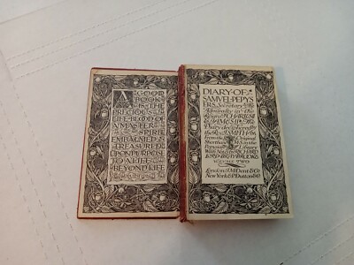 1906 Diary of Samuel Pepys Volume Two. Richard  Clay &Sons Publisher,London. -image