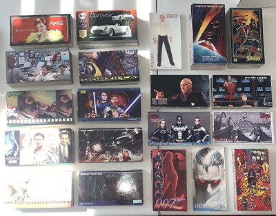 STAR WARS TREK GODZILLA The X-Files 007 Independence Day Widevision Lot (850)💥-image
