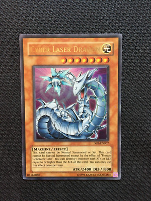 Yu-Gi-Oh! Cyber Laser Dragon SOI-EN007 Ultimate Rare Unlimited Edition LP-image