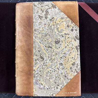 Leather Browned Portuguese/English Dictionary 1963 For Mormon Lds Missionary-image