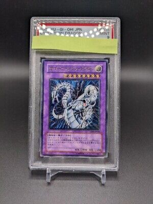 Yugioh Cards | Cyber Twin Dragon Ultimate Rare | CRV-JP035 Japanese PSA9-image