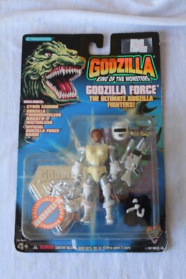 margaret o'brien figure - godzilla force - 1994 trendmasters - new sealed MOC-image