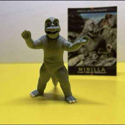 Bandai HG Godzilla Minira Card 7-5-25, Showa Kaiju Series, Used-image