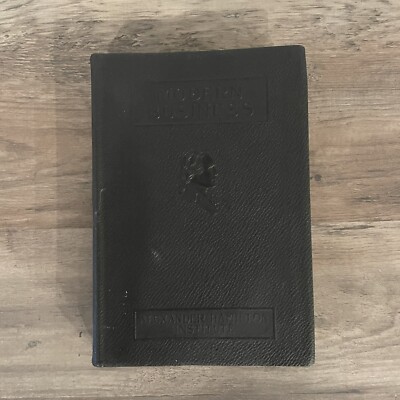 Modern Business Alexander Hamilton Institute Banking #17 Vintage 1921-image