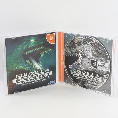 GODZILLA GENERATIONS Maximum Dreamcast Sega 1801 dc-image