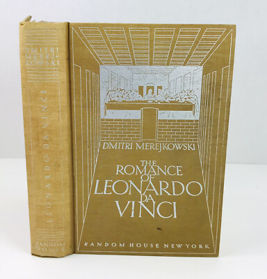 1931 Random House THE ROMANCE OF LEONARDO DA VINCI -DMITRI MEREJCOVSKI 2nd print-image