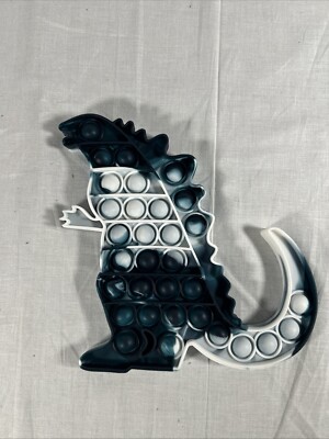 Godzilla Pop It Fidget 8” Green/White-image