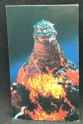  Godzilla VS Destoroyah Card Toei 1995 No.1 Japanese Very Rare Japan F/S-image