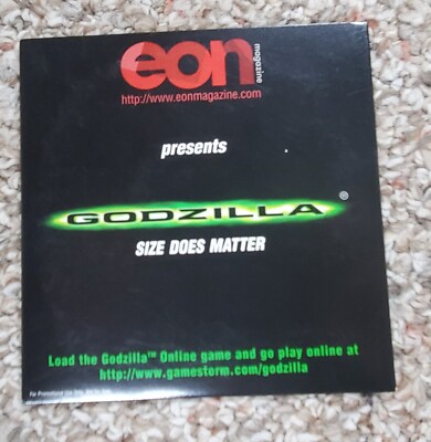 Godzilla: Size Does Matter - CD ROM - Taco Bell - PC Game-image