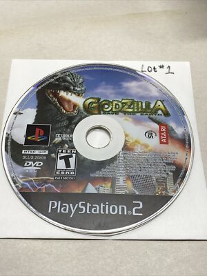 Godzilla: Save the Earth PlayStation 2 PS2 Disc Only-image