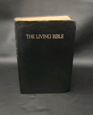 The Living Bible Paraphrased Red Letter Edition Bonded Leather 228/ Tyndale 1985-image