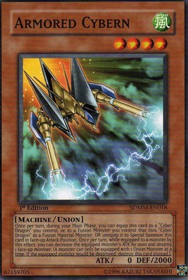Armored Cybern - SDMM-EN018 - Common - 1st Edition - Moderately Played-image
